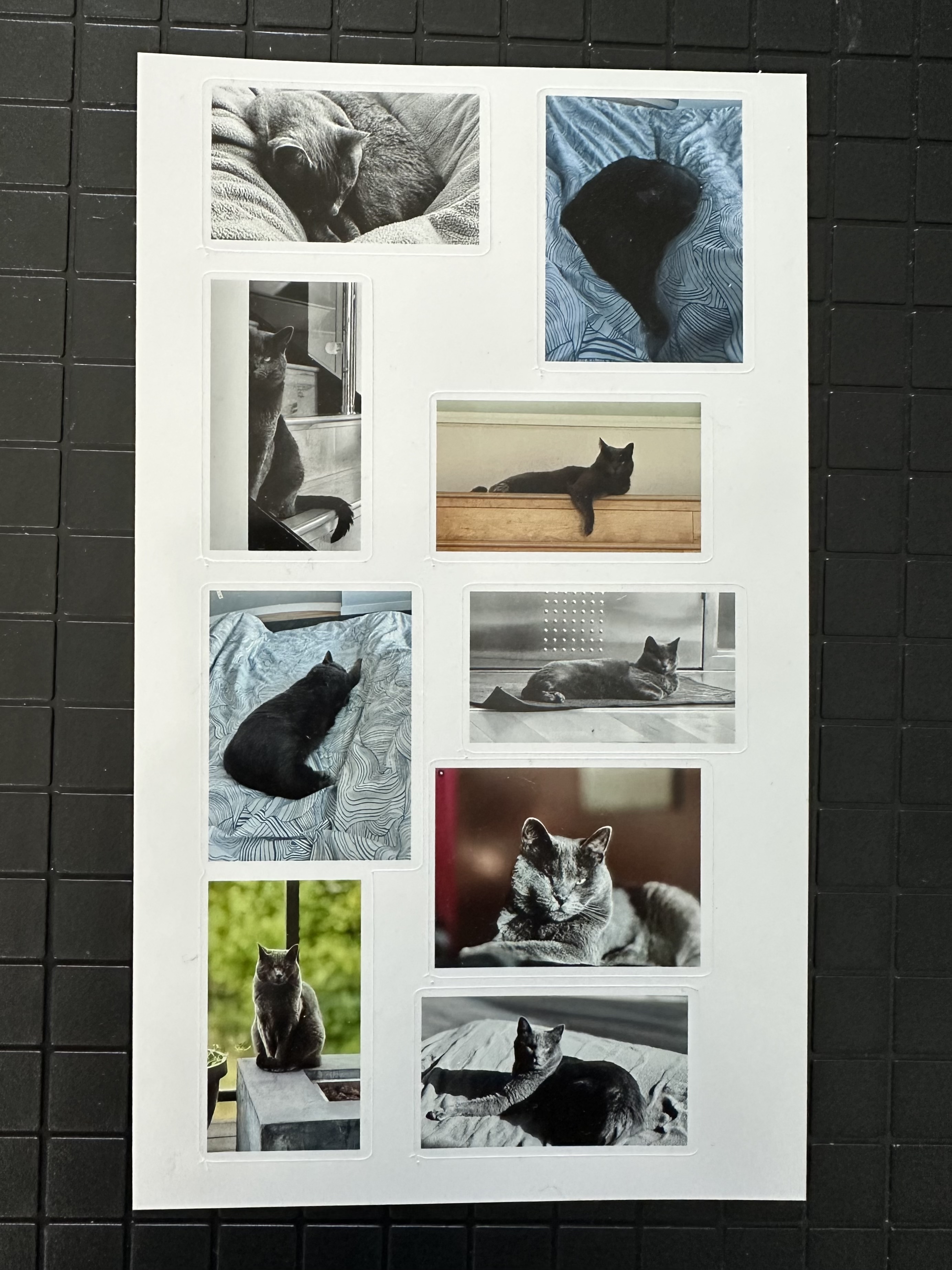 Sticker sheet preview